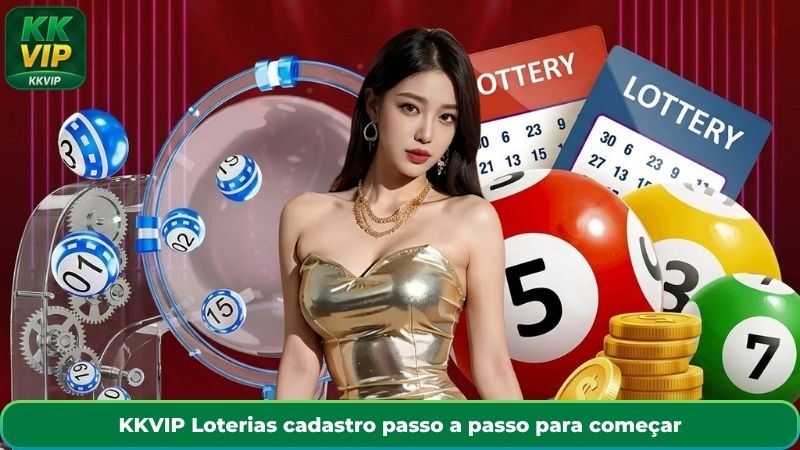 KKVIP Loterias cadastro passo a passo para começar